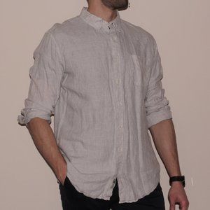 J Crew Linen Button Down (Never Worn)